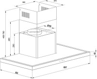 Вытяжка Schtoff AMG TD 900 Black (черный)