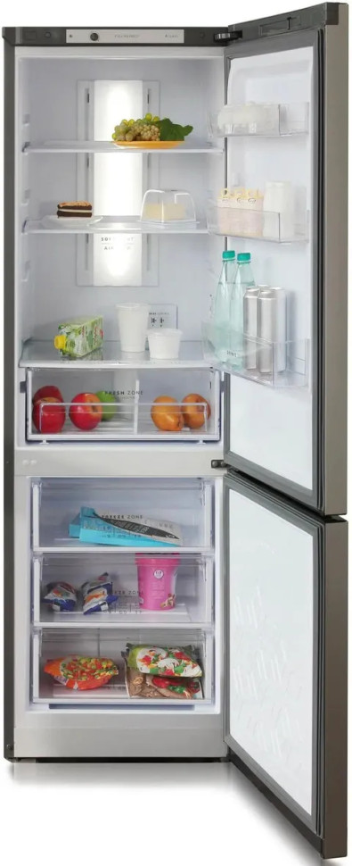 Холодильник с морозильником Бирюса I860NF