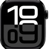 Умные часы Apple Watch Series 10 42 мм (алюминиевый корпус, черный/темно-серый, нейлоновый ремешок)