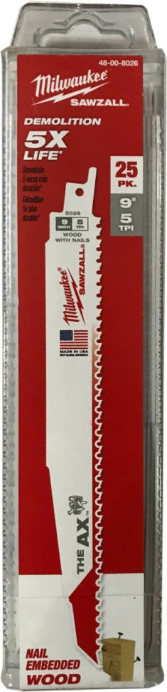 Набор оснастки Milwaukee 48008026 (25 предметов)