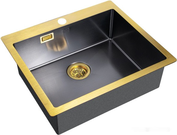Кухонная мойка Zorg A 5951 (графит/бронза)