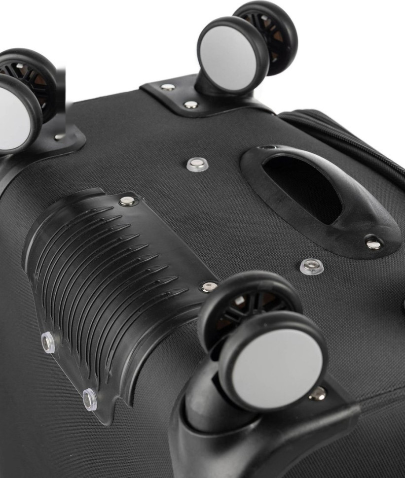 Чемодан Monza 8038# (M, черный)