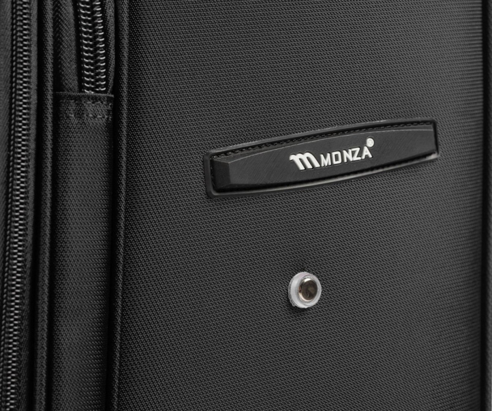 Чемодан Monza 8038# (M, черный)