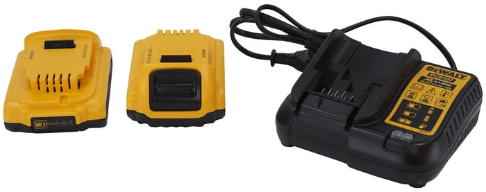 Дрель-шуруповерт DeWALT DCD771D2 (с 2-мя АКБ 2 Ah)