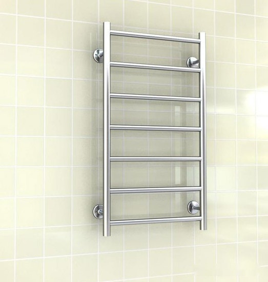 Полотенцесушитель Ростела Виктория нижнее подключение 1" 4 перекладины 60 см