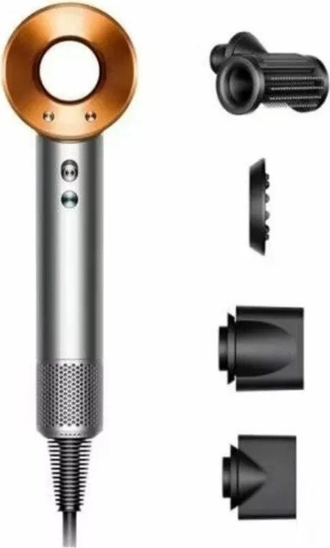 Фен Dyson HD15 Supersonic (евровилка, никель/медный)