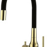 Смеситель Paulmark Salix Sa213419-G (черный/золото)