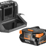 Аккумулятор для инструмента AEG Powertools SET L1820S 4935478932 (18В/2 Ah + 18В)