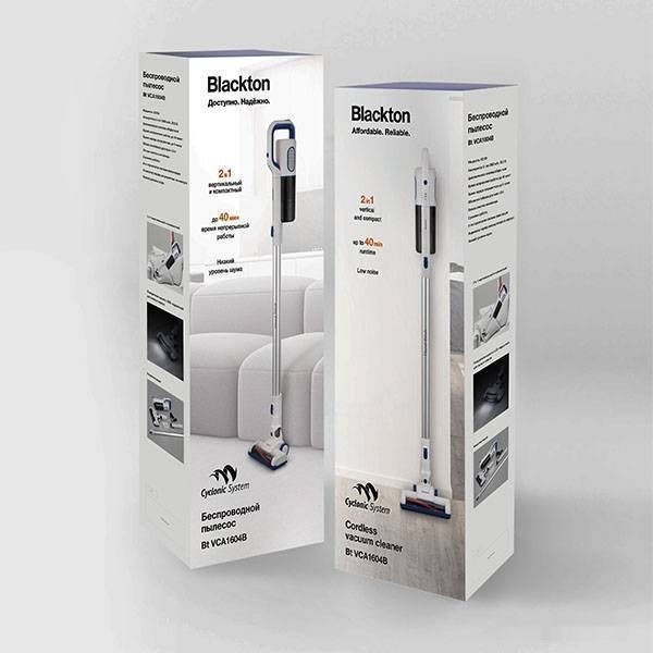 Пылесос Blackton Bt VCA1604B (белый/голубой)