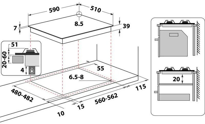 Варочная панель Whirlpool AKWL 628/IXL