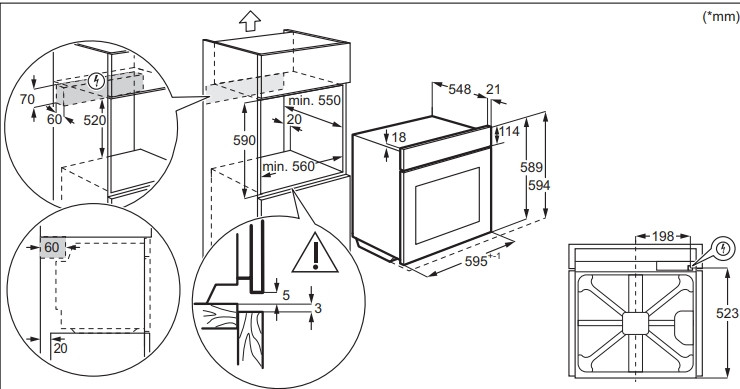 Духовой шкаф Electrolux SteamBake 600 EOD6P77Z