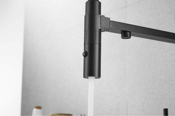 Смеситель Rose R958H (черный)