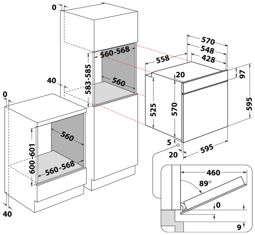 Духовой шкаф Hotpoint-Ariston FA2 540 H IX HA