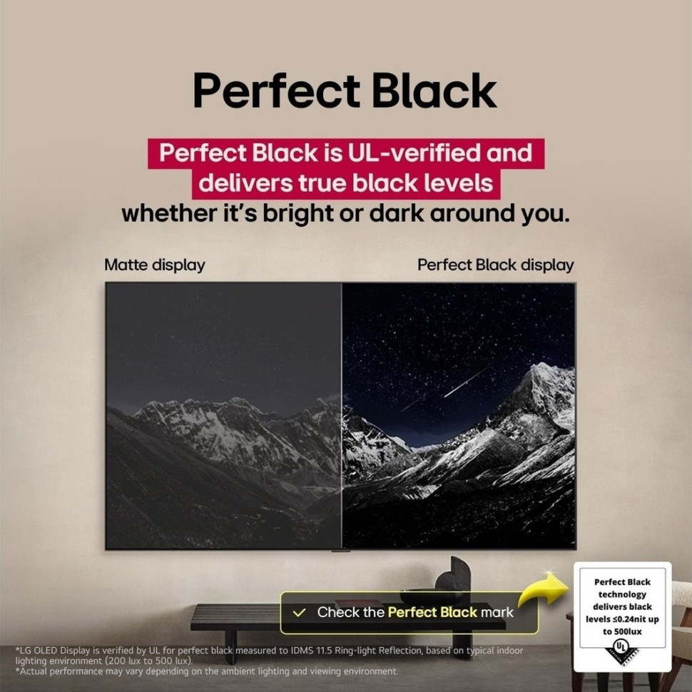 Телевизор LG OLED evo AI C5 OLED55C5RLA