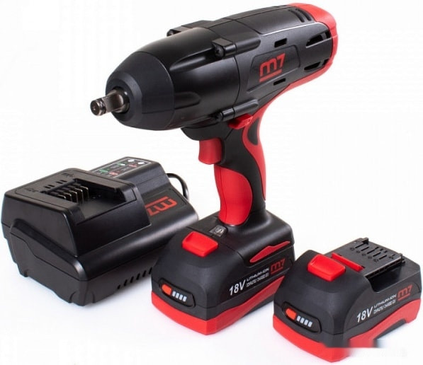 Гайковерт M7 DW-18502 (с 2-мя АКБ, кейс)