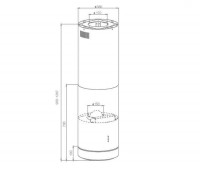 Вытяжка Schtoff Isla Sol Inox (нержавеющая сталь)