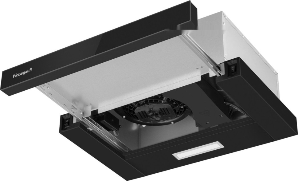 Вытяжка Weissgauff TEL 450 Black Glass