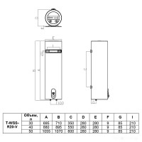 Водонагреватель Timberk Fiji T-WSS40-R20-V