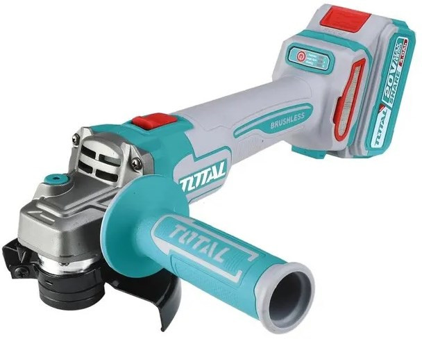 Угловая шлифмашина Total TAGLI211542 (с 1-им АКБ, кейс)