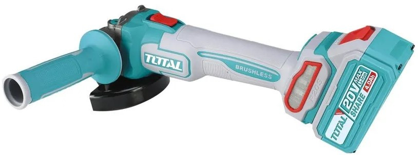 Угловая шлифмашина Total TAGLI211542 (с 1-им АКБ, кейс)