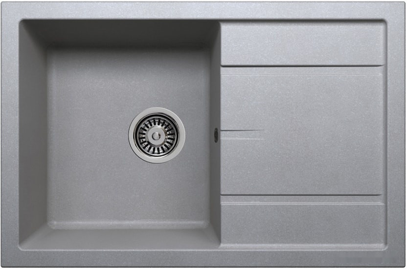 Кухонная мойка Tolero R-112 (серый)