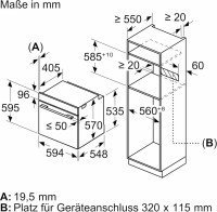 Духовой шкаф Bosch Serie 2 HBA571BB4