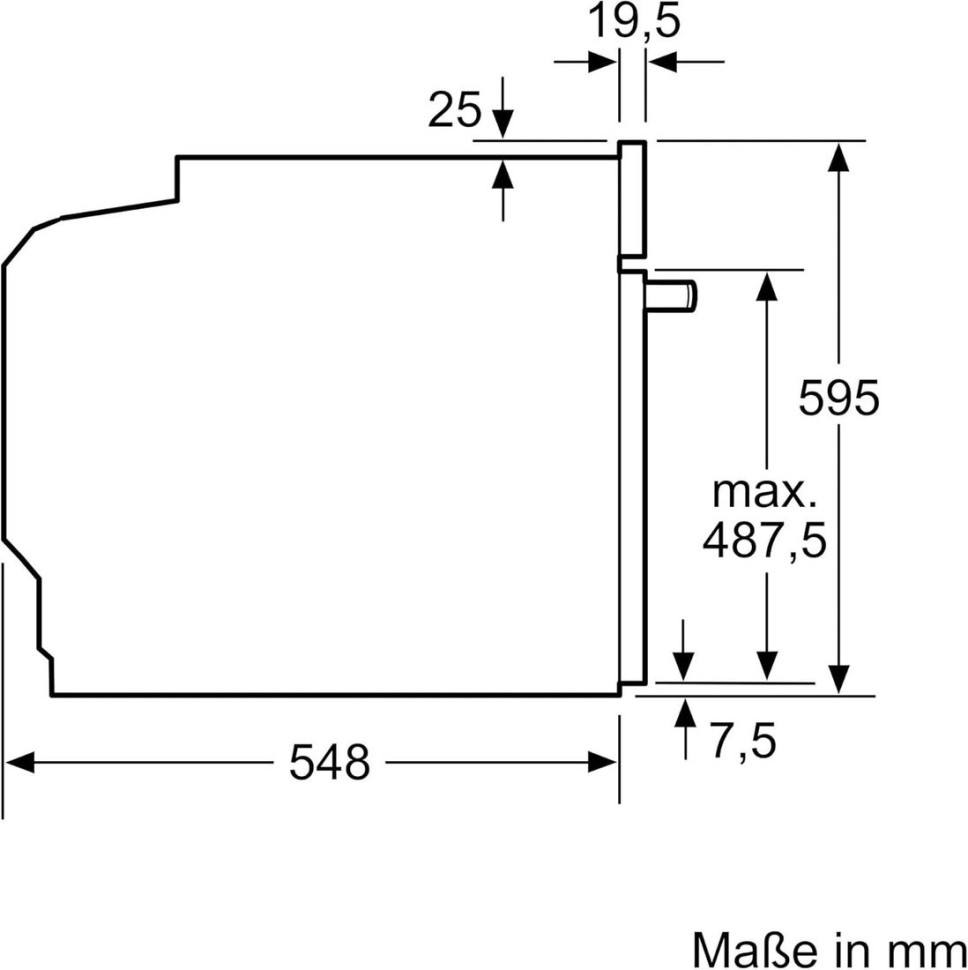 Духовой шкаф Bosch Serie 2 HBA571BB4