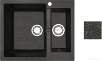 Кухонная мойка БелЭворс Duet L (черный, без сифона)