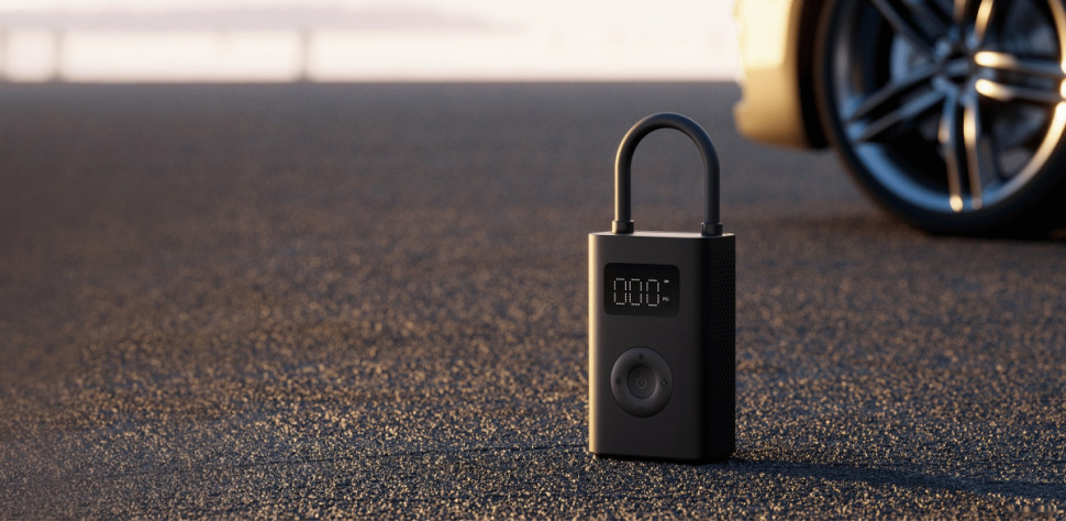 Велокомпрессор Xiaomi Mi Portable Electric Air Compressor 2 BHR7112GL (международная версия)