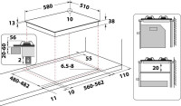 Варочная панель Whirlpool TGML 661 IX