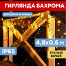 Бахрома Neon-night Айсикл 255-166 (теплый белый)