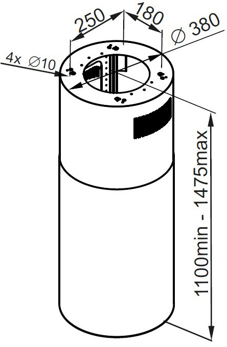 Вытяжка Maunfeld Lee Push (черный)