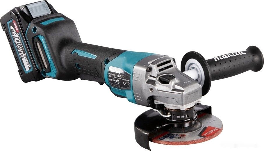 Угловая шлифмашина Makita GA013GM101 (с 1-м АКБ, кейс)