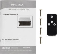 Вытяжка Krona Venus 600 S (черный)