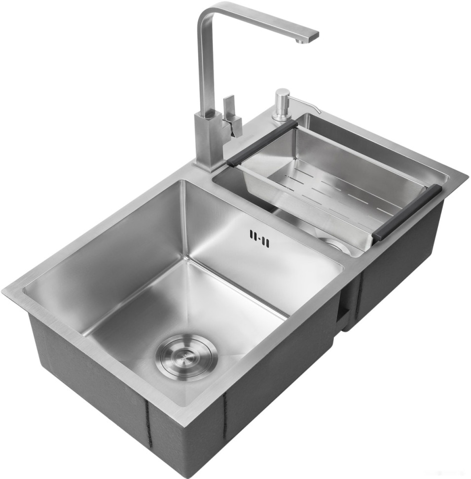 Кухонная мойка Avina HM8048-1,5 (нержавеющая сталь)