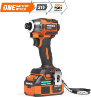 Винтоверт Daewoo Power DAX 3521Li SET (с 1-им АКБ, кейс)