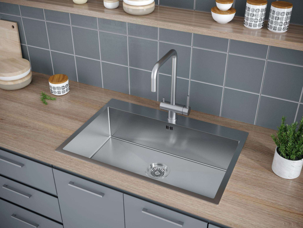 Кухонная мойка Paulmark PM217551-BS