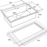 Кухонная мойка Paulmark PM217551-BS