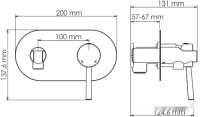 Смеситель Wasserkraft Main 4138
