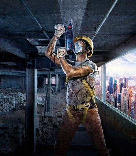 Перфоратор Bosch GBH 240 Professional 0611272102 (кейс, набор оснастки)