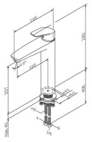 Смеситель Am.Pm Gem F9092000