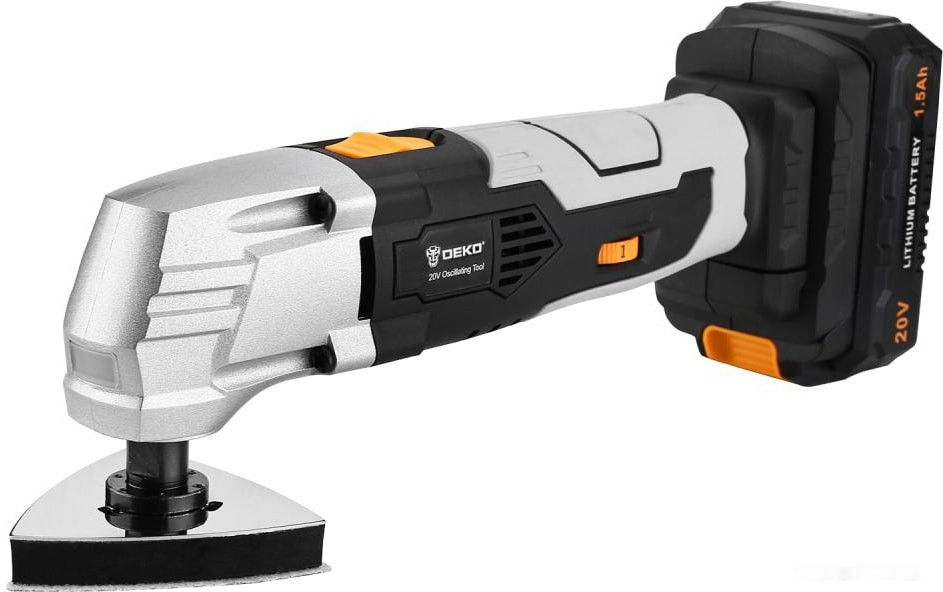 Шлифовальная машина Deko DKOT20 Multi (с 1-м АКБ)