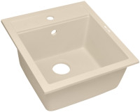 Кухонная мойка Zorg Como 46 (слоновая кость)