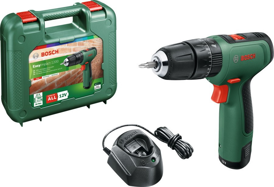 Дрель-шуруповерт Bosch EasyImpact 1200