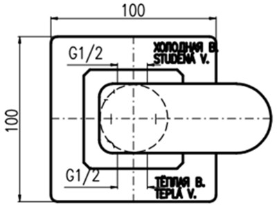 Смеситель Slezak RAV Yukon YU147-1