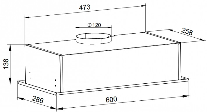 Вытяжка Grand Fleet (белый)