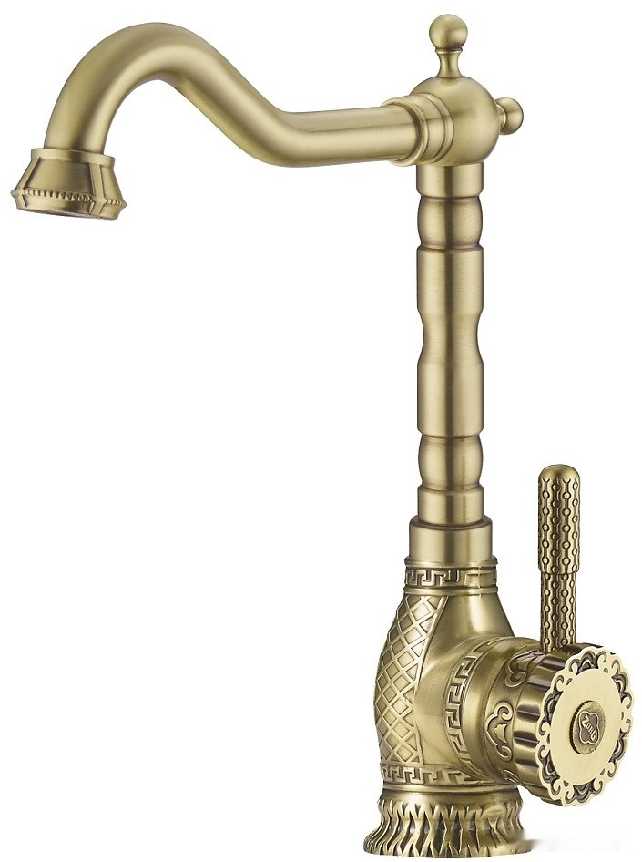 Смеситель Zorg A 313K-BR (античная бронза)