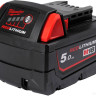 Аккумулятор для инструмента Milwaukee M18 M18B5-CR 4932479265 (18В/5 Ач)