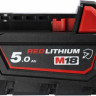 Аккумулятор для инструмента Milwaukee M18 M18B5-CR 4932479265 (18В/5 Ач)