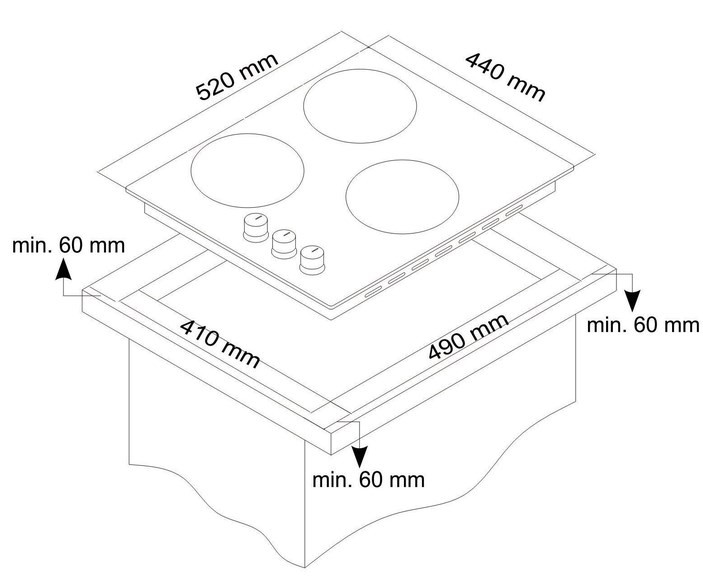 Варочная панель Simfer H45N30B416